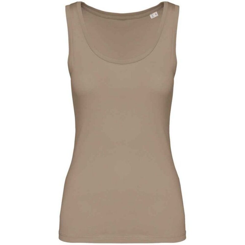 Native Spirit Womens/Ladies Tank Top / Wet Sand